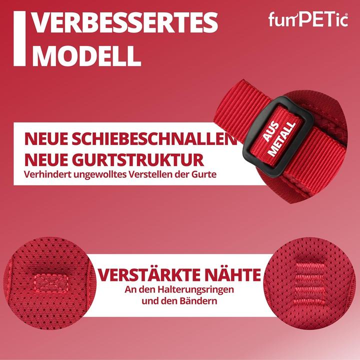 Image du produit Funpetic Anti-Zug Hundegeschirr - Essential (L, Chien)