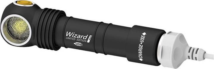 Immagine prodotto ArmyTek Wizard Pro Nichia Magnet USB Lampada multifunzione calda (10.80 cm, 1770 lm)