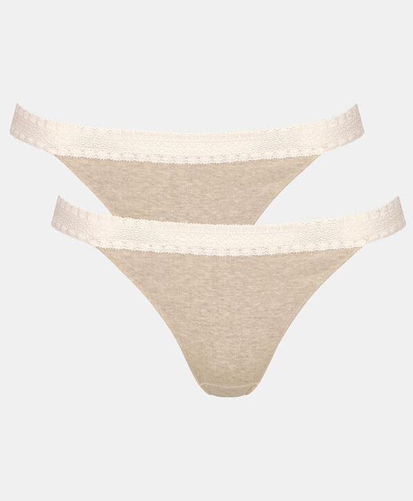 Image du produit Sloggi Go Ribbed Tanga (XL, lot de 2)