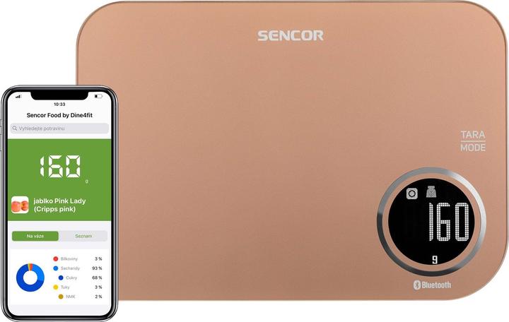 Sencor Kitchen scales SKS 7076GD