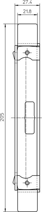 Actual product image Simonswerk TECTUS mounting elements for steel frames