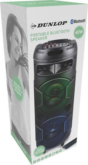 Immagine prodotto Dunlop Altoparlante karaoke BT 40W (Corrente elettrica)