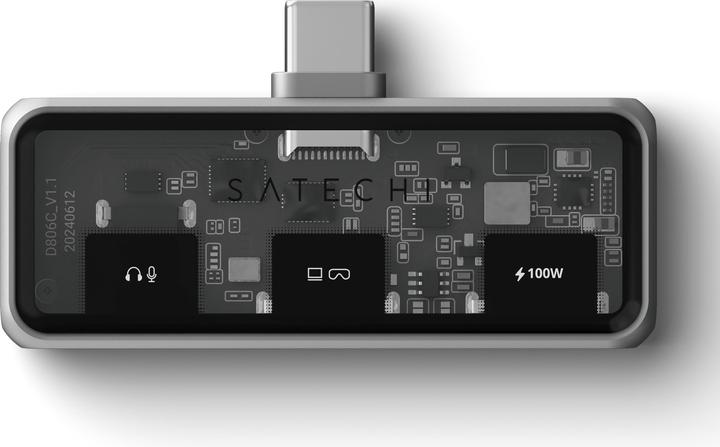 Immagine prodotto Satechi Mobile XR Hub with Audio (USB-C, 2 Porti)