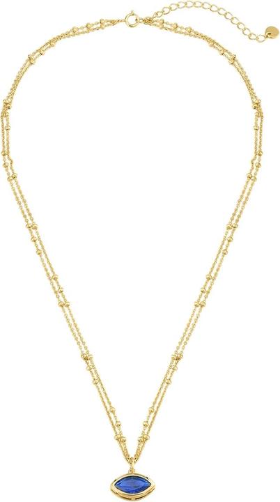Actual product image Glanzstücke München Ladies necklace all-seeing eye sterling silver - 34630 (Sterling Silver, 40 - 45 cm)