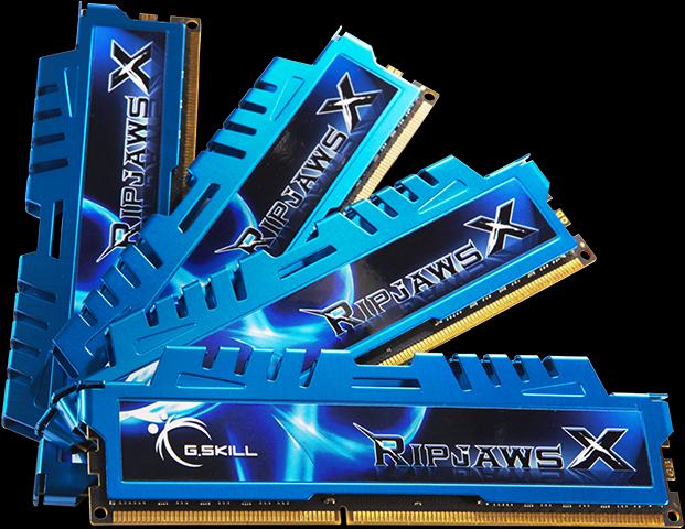 Produktbild G.Skill RipjawsX (4 x 8GB, 2400 MHz, DDR3-RAM, DIMM)