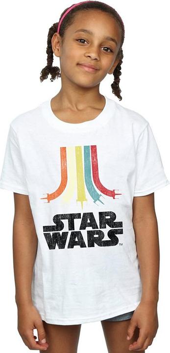 Produktbild Star Wars Girls Rainbow Cotton T-Shirt (152, 158)