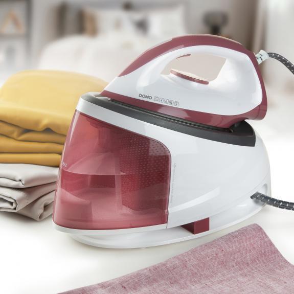 Immagine prodotto Domo DO7114S Stazione stirante a vapore 2200W Rosa, Bianco (2200 W, 120 g/min)
