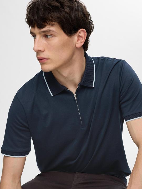 Image du produit Selected Homme Polo à fermeture éclair (M)