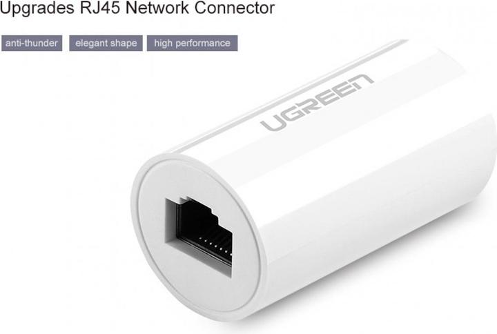 Produktbild Ugreen Ethernet Anti-Thunder RJ45 Blitzschlag Schutz Kupplung (UTP, CAT5e, 0.05 m)