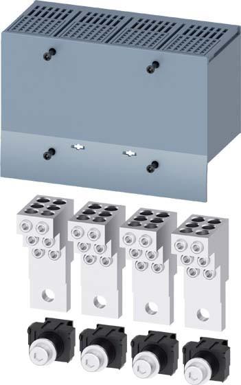 Actual product image Siemens 3VA9254-0JF60 Round conductor terminal block 1 pc (3VA92540JF60)