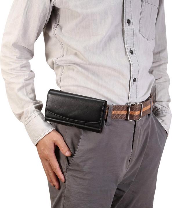 Image du produit Cover-Discount Pochette universelle pour ceinture avec compartiments pour cartes Taille 17.5cm / L