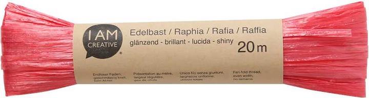 Actual product image I Am Creative Noble raffia glossy, salmon
