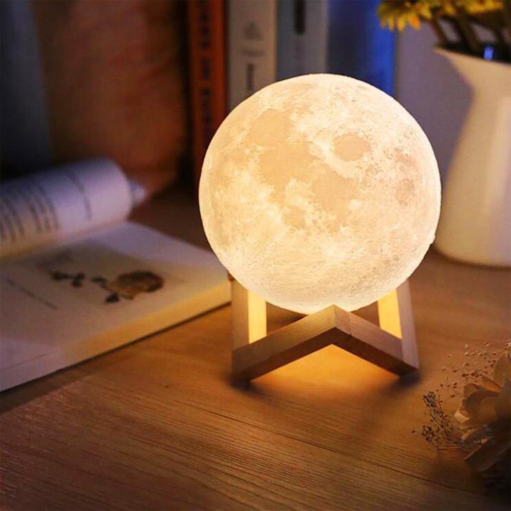 Produktbild Cover-Discount Multicolor LED Mondlampe 3D 18CM Schmetterling