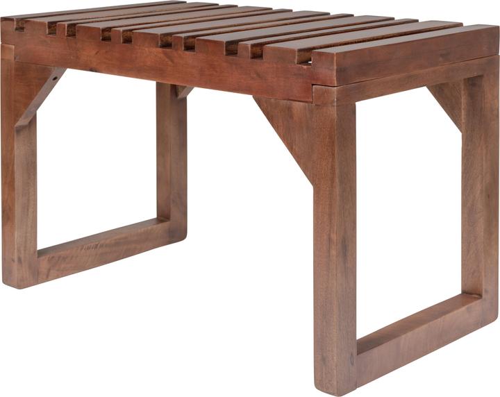 Actual product image Dutchbone Bench Jakub Walnut