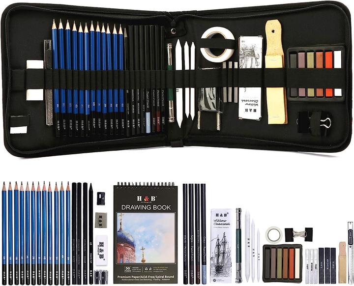 Image du produit Verquin Set de crayons à dessin (40 x)