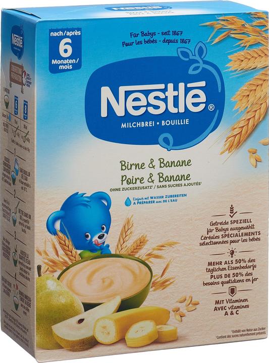 Produktbild Nestlé Milchbrei Pyjama Birne, Banane & Hafer (450 g)