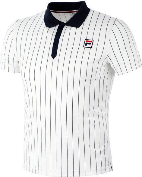 Actual product image FILA Polo Stripes Bjorn 2021 White Man (M)