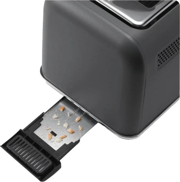 Immagine prodotto Buydeem Toster Tostapane automatico in metallo a 2 fette, modello DT730E, colore Grigio inchiostro, EU (Spina UE)