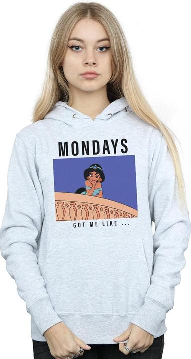 Produktbild Disney Princess Jasmine Mondays Got Me Like Kapuzenpullover (XL)
