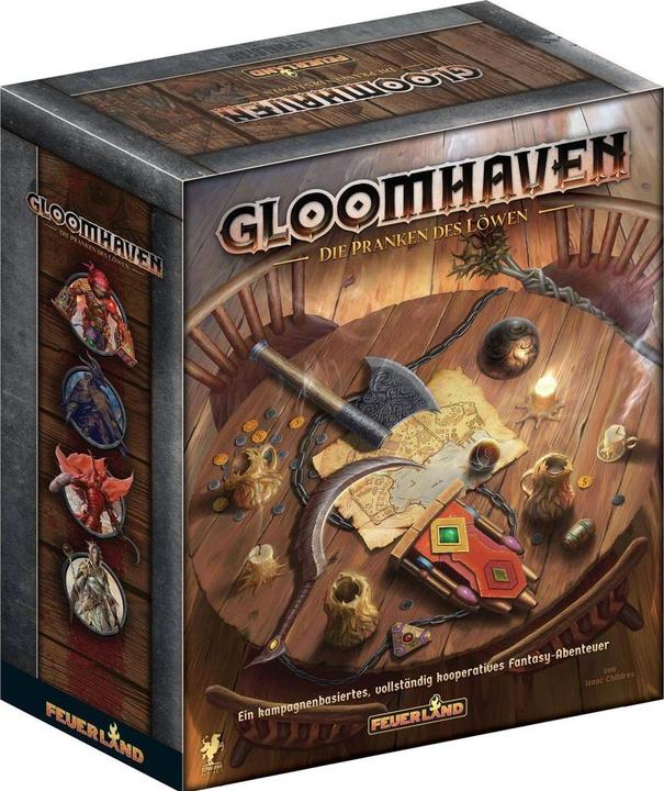 Actual product image Feuerland Gloomhaven - The Paws of the Lion (German)