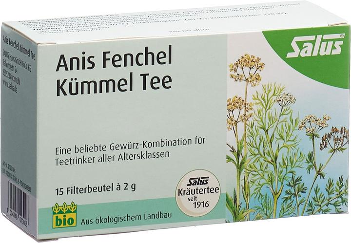 Actual product image Salus Anis Fenchel Kümmeltee Bio (50 g)