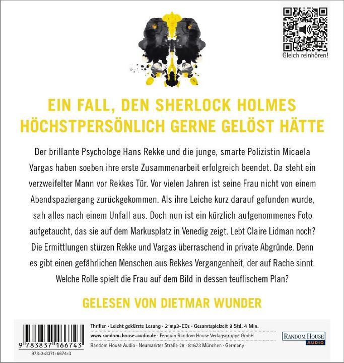 Actual product image The image of the dead (David Lagercrantz, German)
