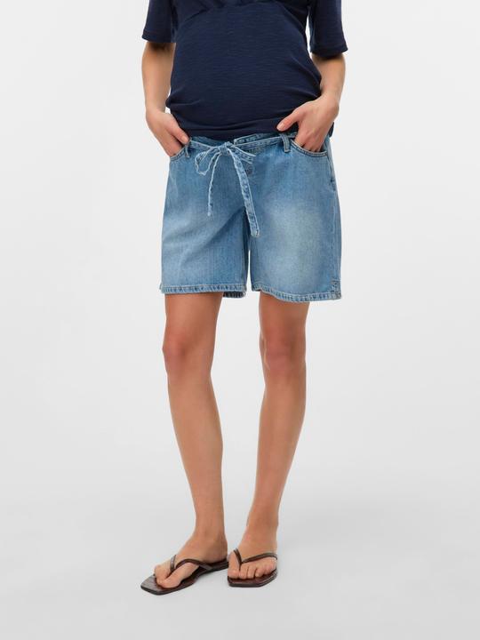 Produktbild Mamalicious Locker geschnitten Mid Rise Shorts Jeans-Shorts (XS)