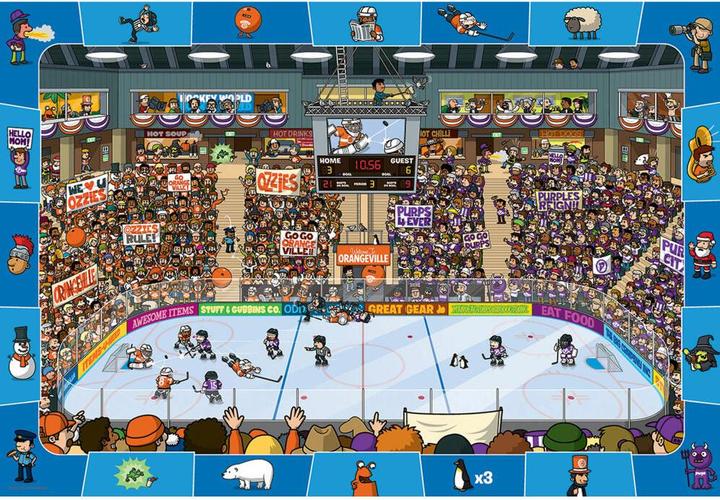 Actual product image Eurographics Ice hockey: Search and find (100 pieces)