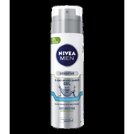 Nivea Men Men Sensitive 3-Day Beard (200 ml, Rasiergel)