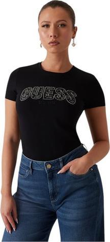 Actual product image Guess Women’s lace round neck t-shirt (XL)