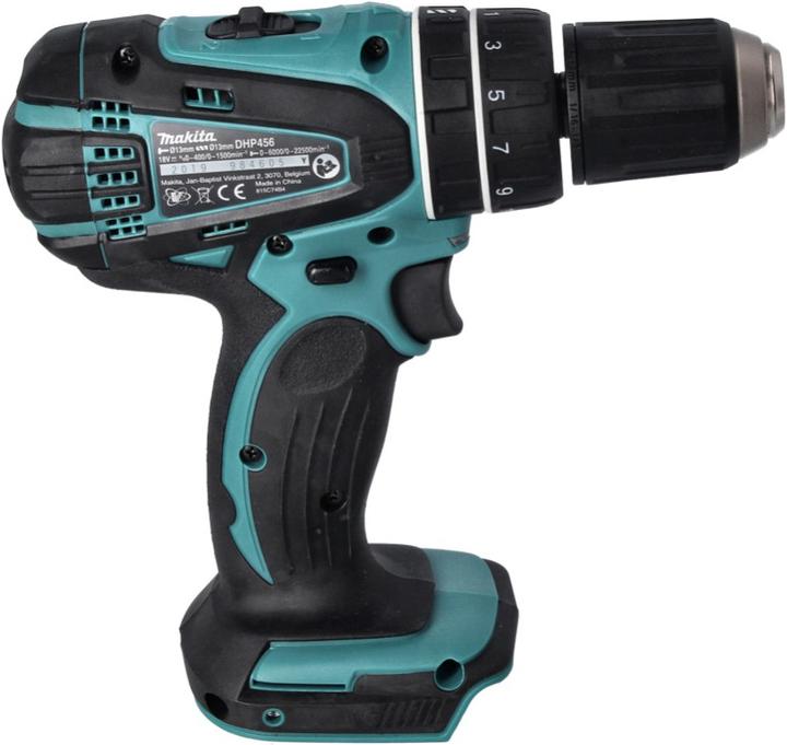Produktbild Makita DHP 456 T1 Akku Schlagbohrschrauber 18 V 50 Nm + 1x Akku 5,0 Ah - ohne Ladegerät (Akkubetrieb)