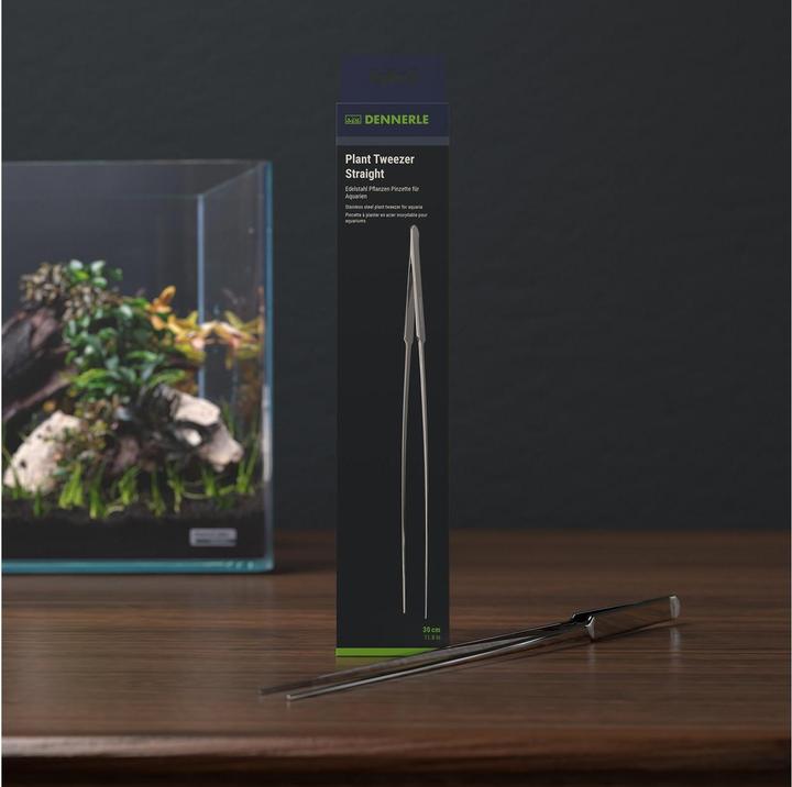 Actual product image Dennerle Plant Tweezer Straight, 30 cm (Aquarium plant care)
