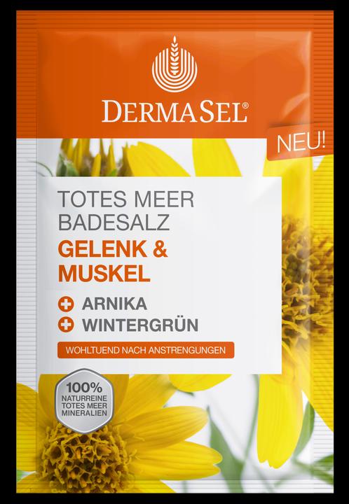 DermaSel Badekristall Gesundheitsbad - GELENK & MUSKEL (Badepralinen)