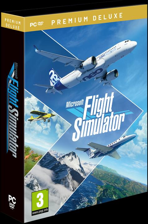 Actual product image Microsoft Flight Simulator 2020 - Premium Deluxe Edition (PC, EN)