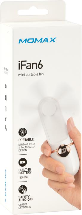 Immagine prodotto Momax Varie iFAN 6 Mini ventilatore portatile