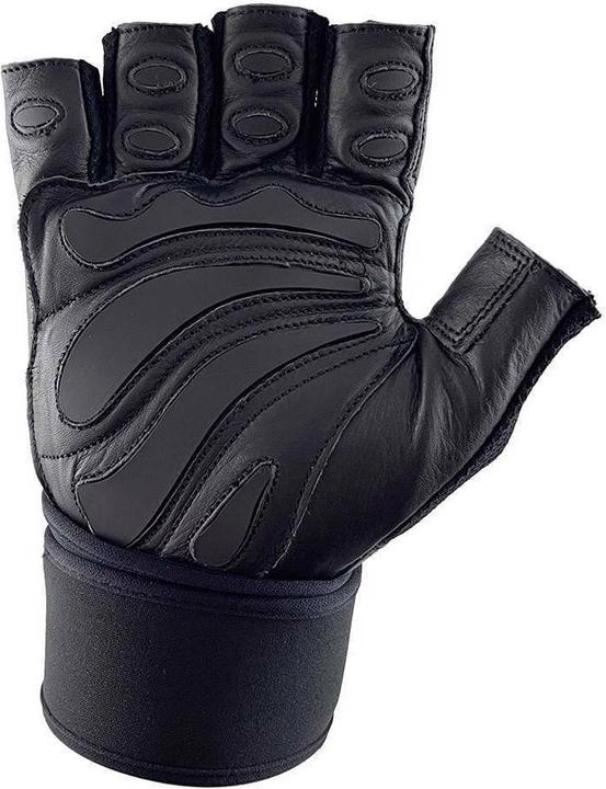 Actual product image Schiek Ronnie Coleman Leather Lifting Gloves Black (XS, S, M, L, XL, XXL)