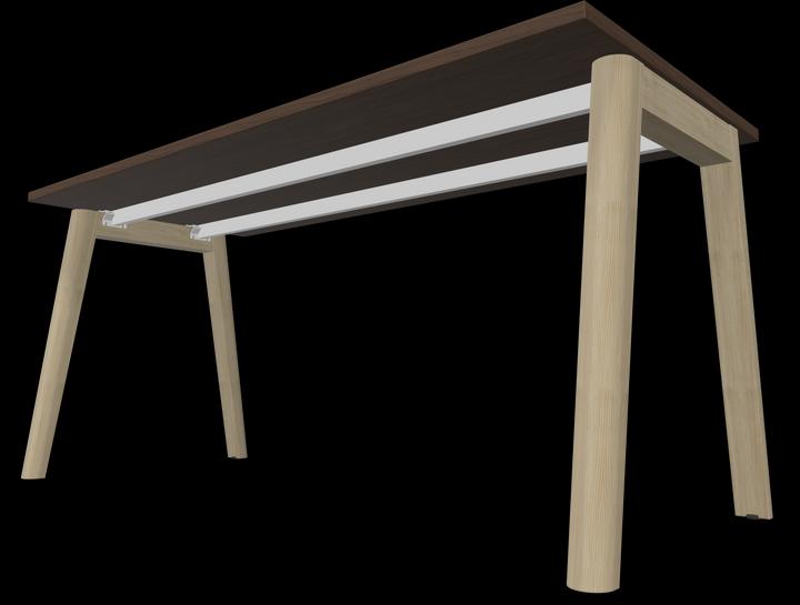 Actual product image Narbutas Nova Wood desk (1600 x 700 x 740 mm)