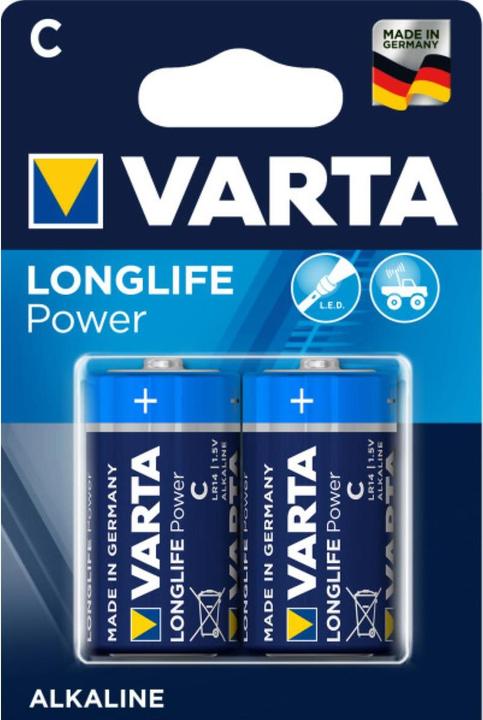 Image du produit Varta une puissance durable (2 pcs, C, 7800 mAh)