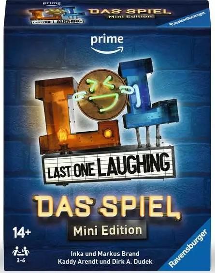 Actual product image Ravensburger 24592 - Last One Laughing The Game: Mini Edition - The party game for the popular (German)