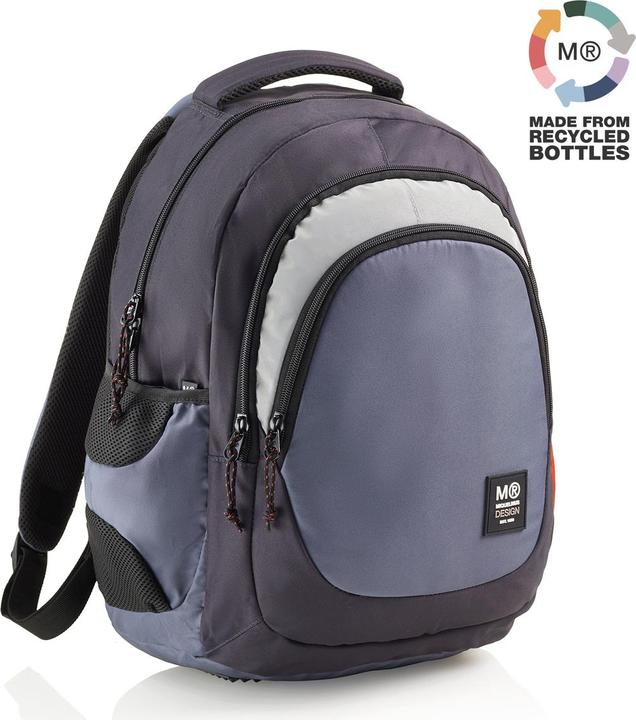 Produktbild Miquelrius Rucksack Triple Berlin Recy 30l 3 Fächern blau (30 l)