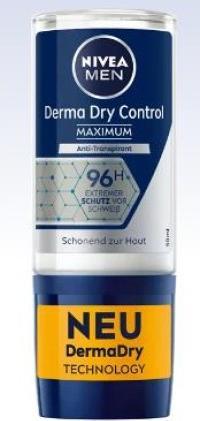Produktbild NIVEA DermaDry (Roll-on, 50 ml)