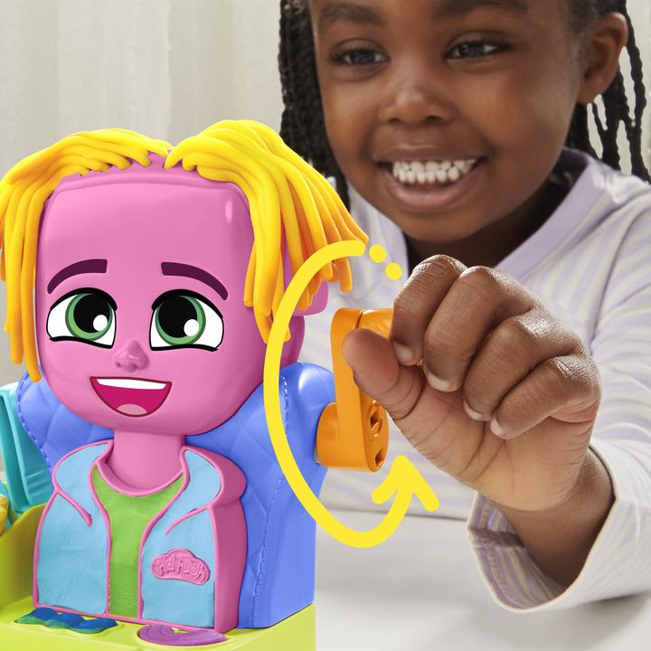 Actual product image Play-Doh Hair Styling Salon Wild Hairdresser