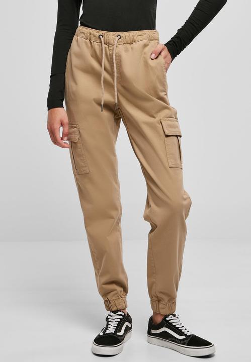 Actual product image Urban Classics Ladies High Waist Cargo Comfort Jogging Pants - 16932 (M)