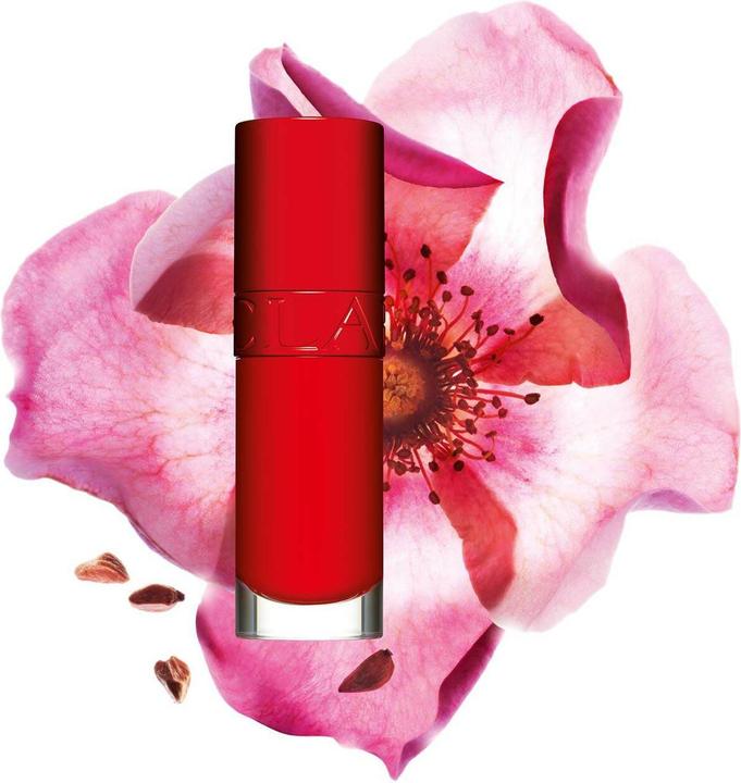 Actual product image Clarins Lip Comfort Oil - Anniversary N54 Iconic Red (7 ml)