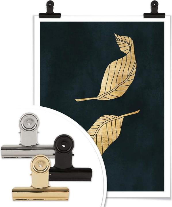 Produktbild Trenddeko Goldene Blätter (50 x 60 cm)