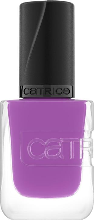 Actual product image Catrice Gel Affair Nail Lacquer No. 024 Violet Long-Lasting (024 Grape Minds Think Alike, Gel-Effect Nail Polish)