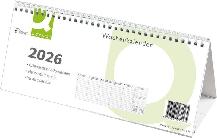 Produktbild Q-Connect Wochenplaner Triangel (Kein Einband)