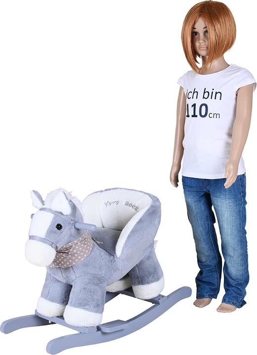 Actual product image Knorrtoys Rocking animal "Horse grey"
