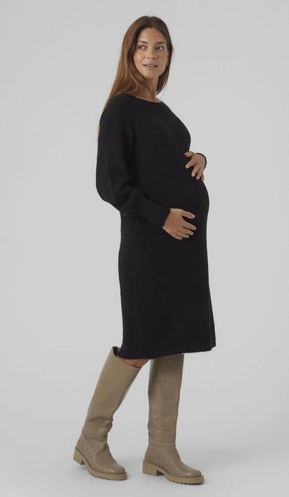 Produktbild Vero Moda Maternity VMMSIMONE LS BOATNECK DRESS GA EXC Strickkleid (S)