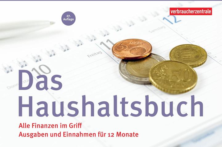 Actual product image Das Haushaltsbuch (German, Consumer advice centre NRW, Mechthild Winkelmann, 2024)